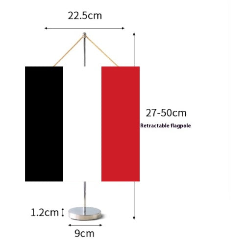 Fanion Table Drapeau Yémen en Polyester