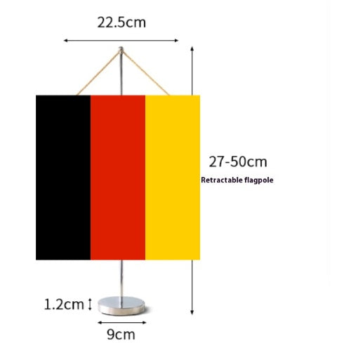Fanion Table Drapeau Allemagne en Polyester