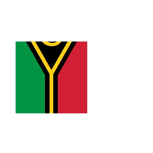 Fanion Table Drapeau Vanuatu en Polyester