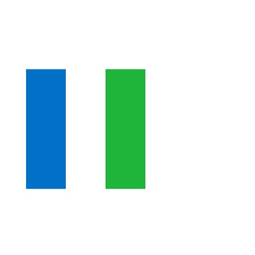 Fanion Table Drapeau Sierra Leone en Polyester