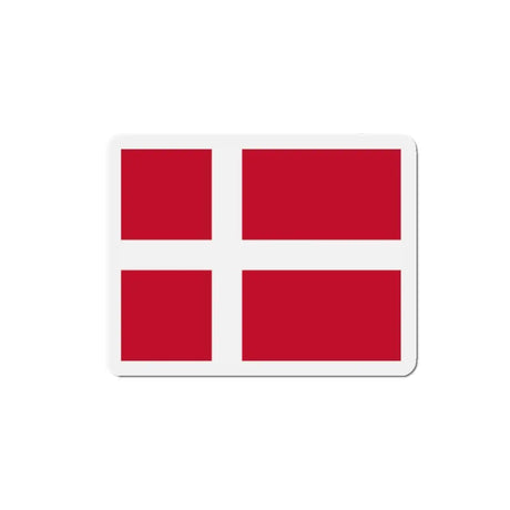 Aimant drapeau danemark forme rectangulaire décoratif