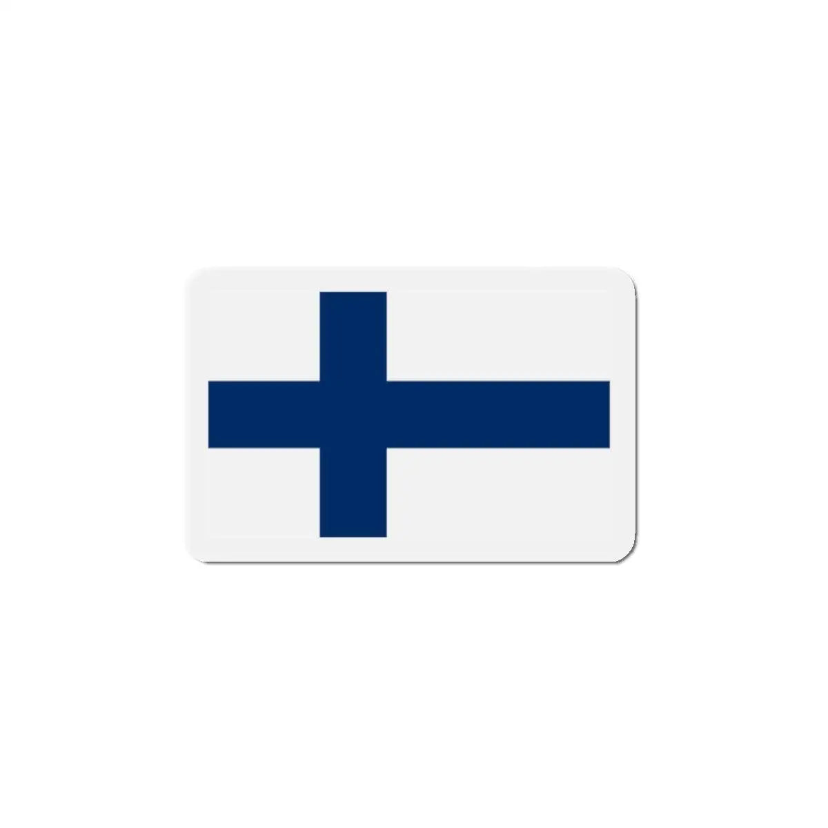 Aimant drapeau finlande forme rectangulaire décoratif