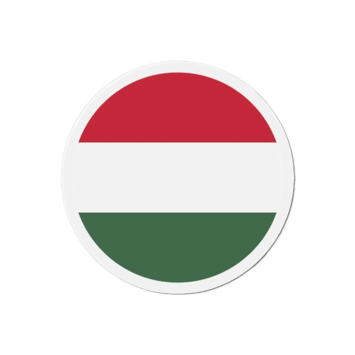 Aimant rond drapeau hongrie magnétique décoratif