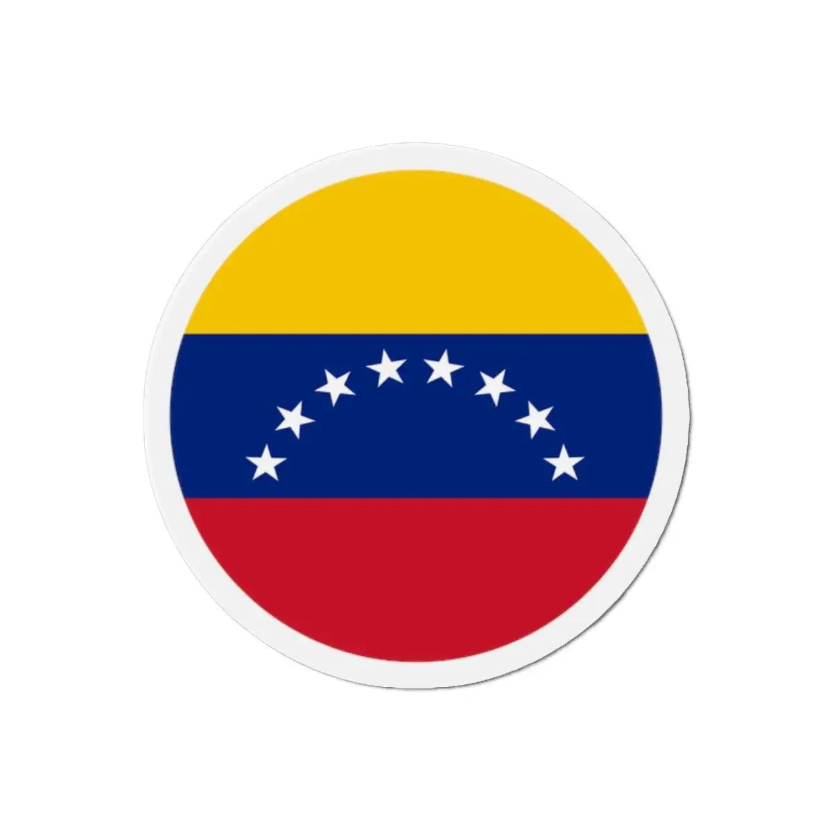 Aimant rond drapeau venezuela magnétique décoratif