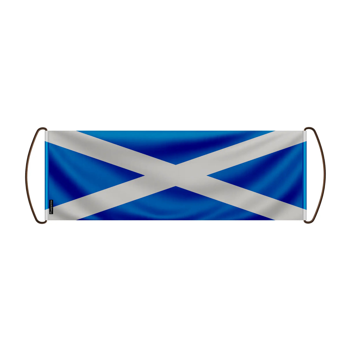 Bannière de défilement drapeau écosse en polyester