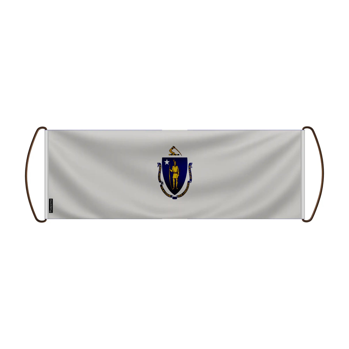 Bannière de défilement massachusetts polyester événements sportifs