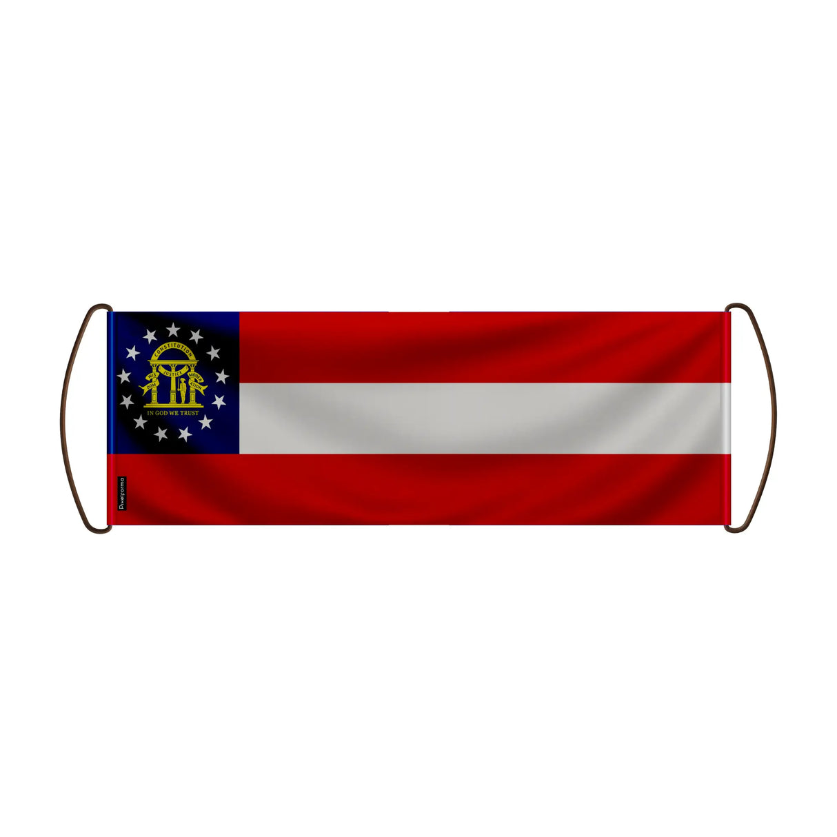 Bannière défilante géorgie polyester pour événements sportifs