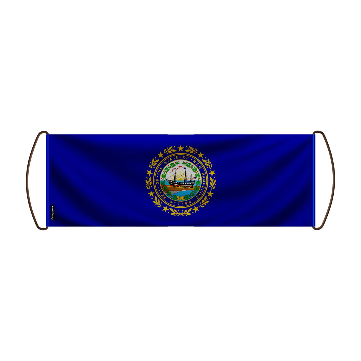 Bannière défilante new hampshire polyester pour événements