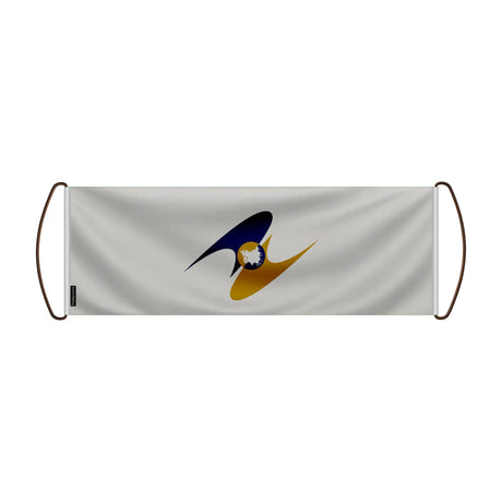 Bannière défilante union économique eurasiatique polyester