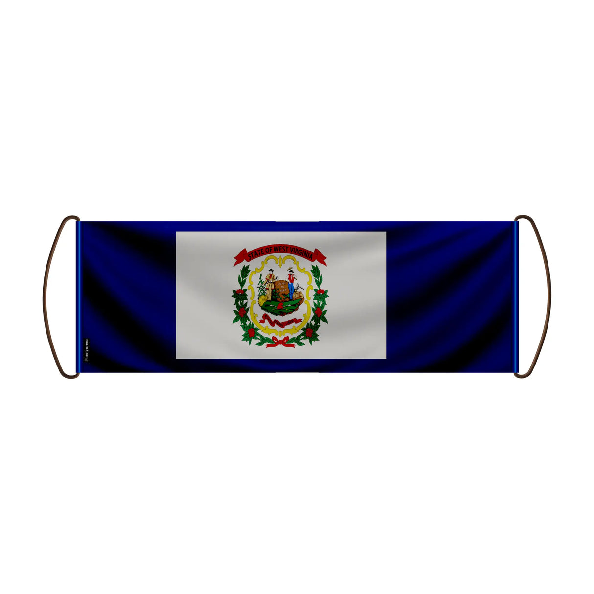 Bannière défilante virginie-occidentale polyester événements sportifs