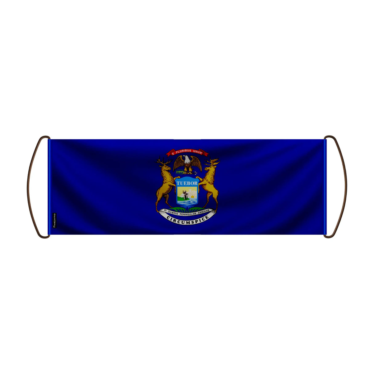 Bannière michigan polyester pour événements sportifs