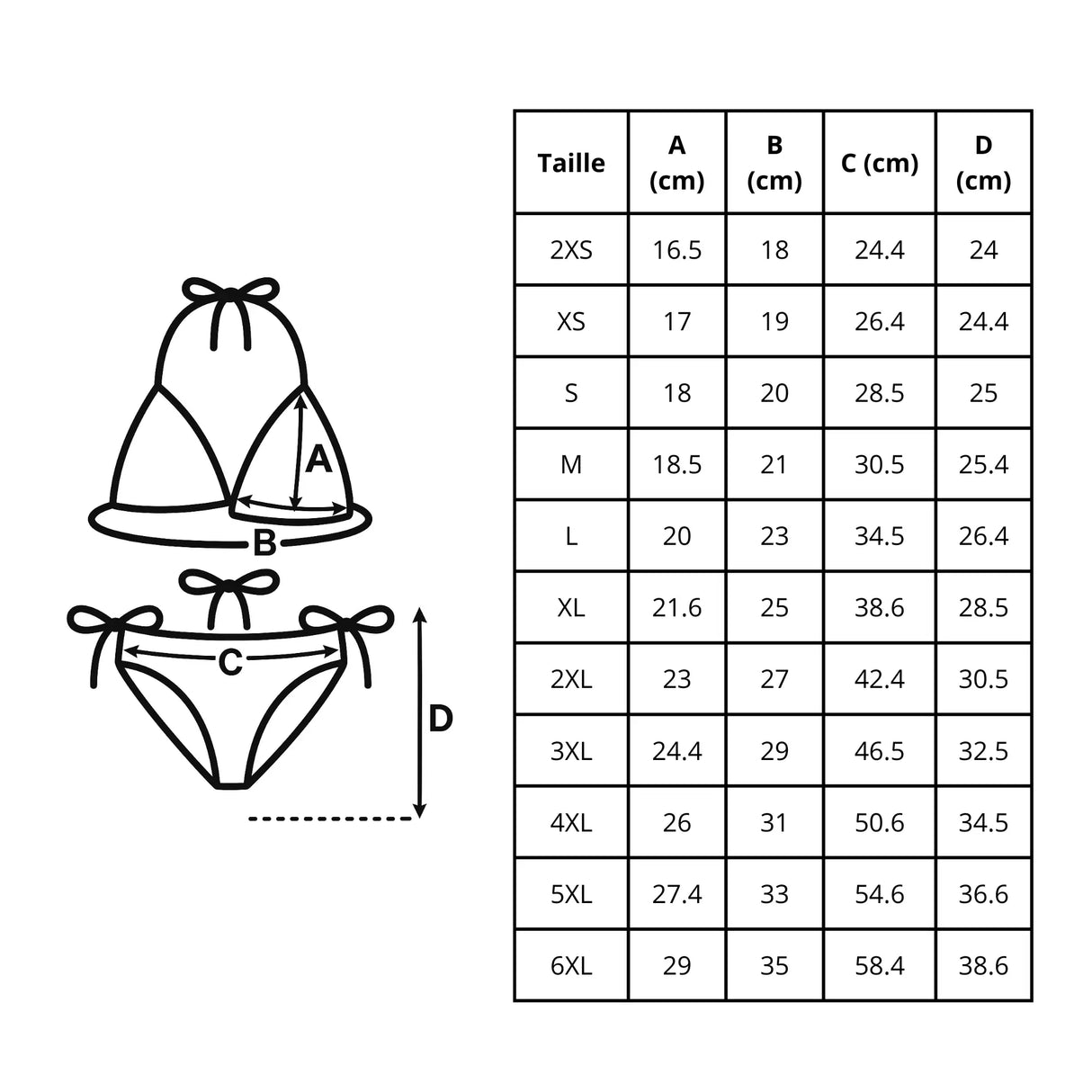 Bikini drapeau chypre à cordon recyclé orné confortable