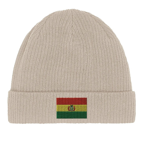 Bonnet bolivie coton naturel broderie usage quotidien