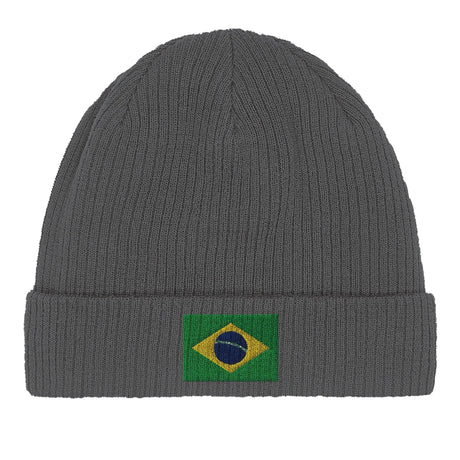 Bonnet brésil coton naturel broderie usage quotidien