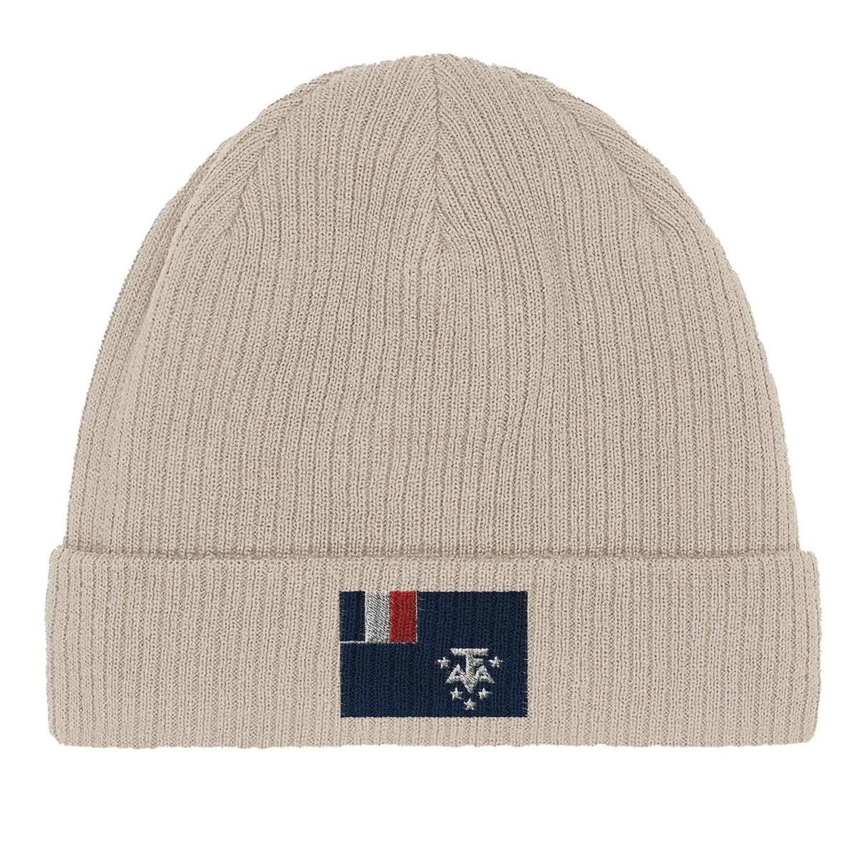 Bonnet coton antarctique française broderie respirabilité