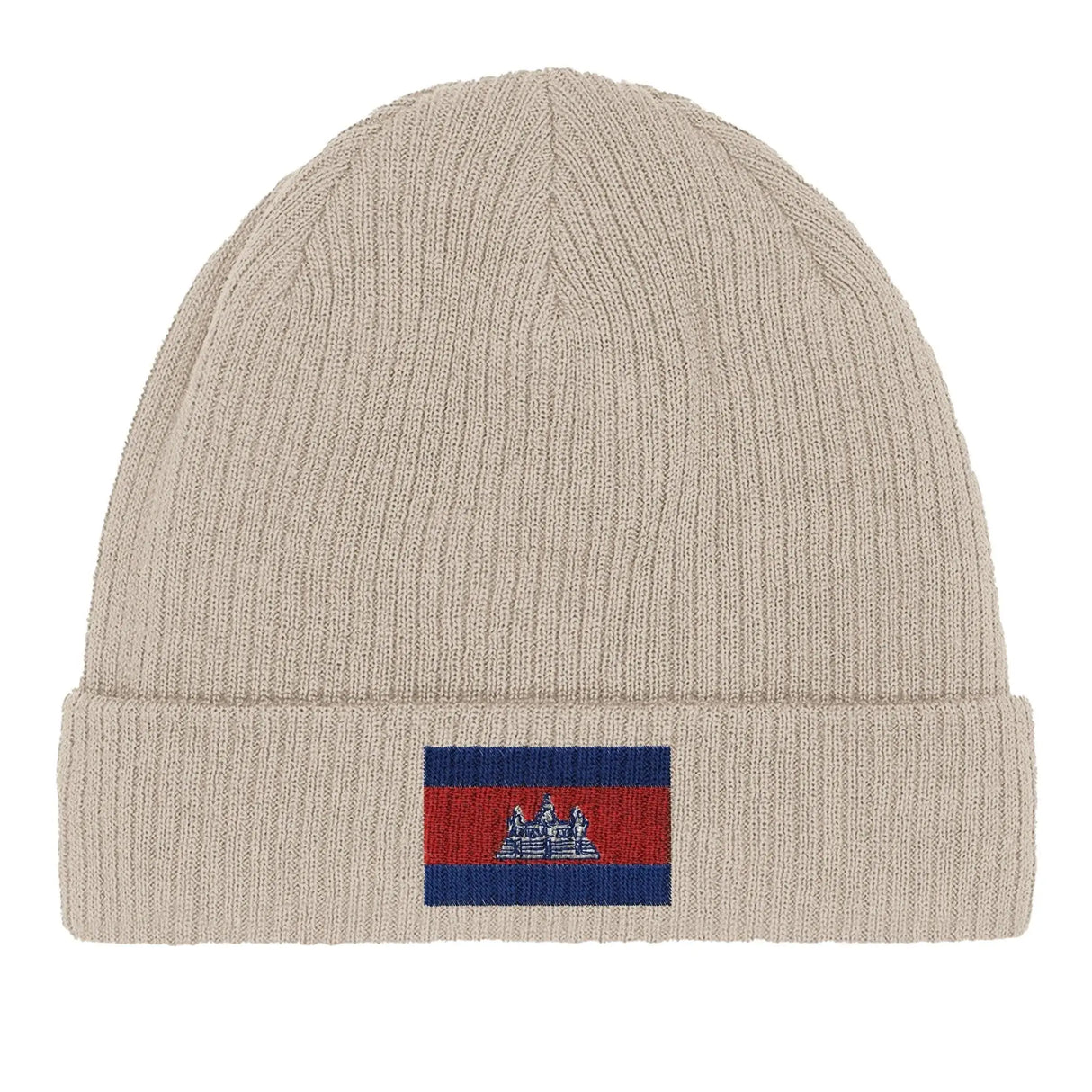 Bonnet coton cambodge broderie usage quotidien respirant