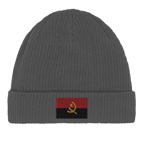 Bonnet coton drapeau angola broderie respirabilité optimale