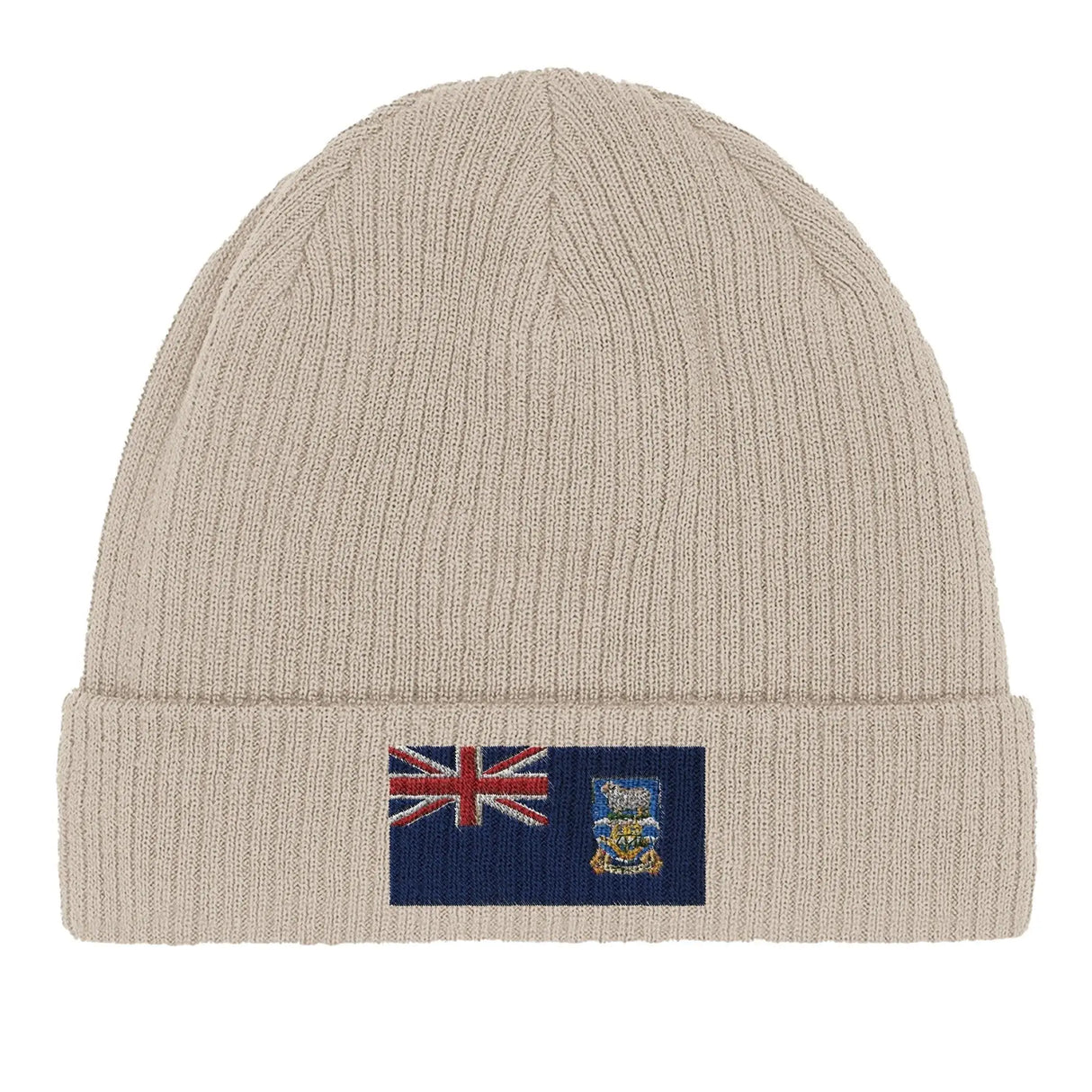 Bonnet coton îles malouines broderie confort quotidien