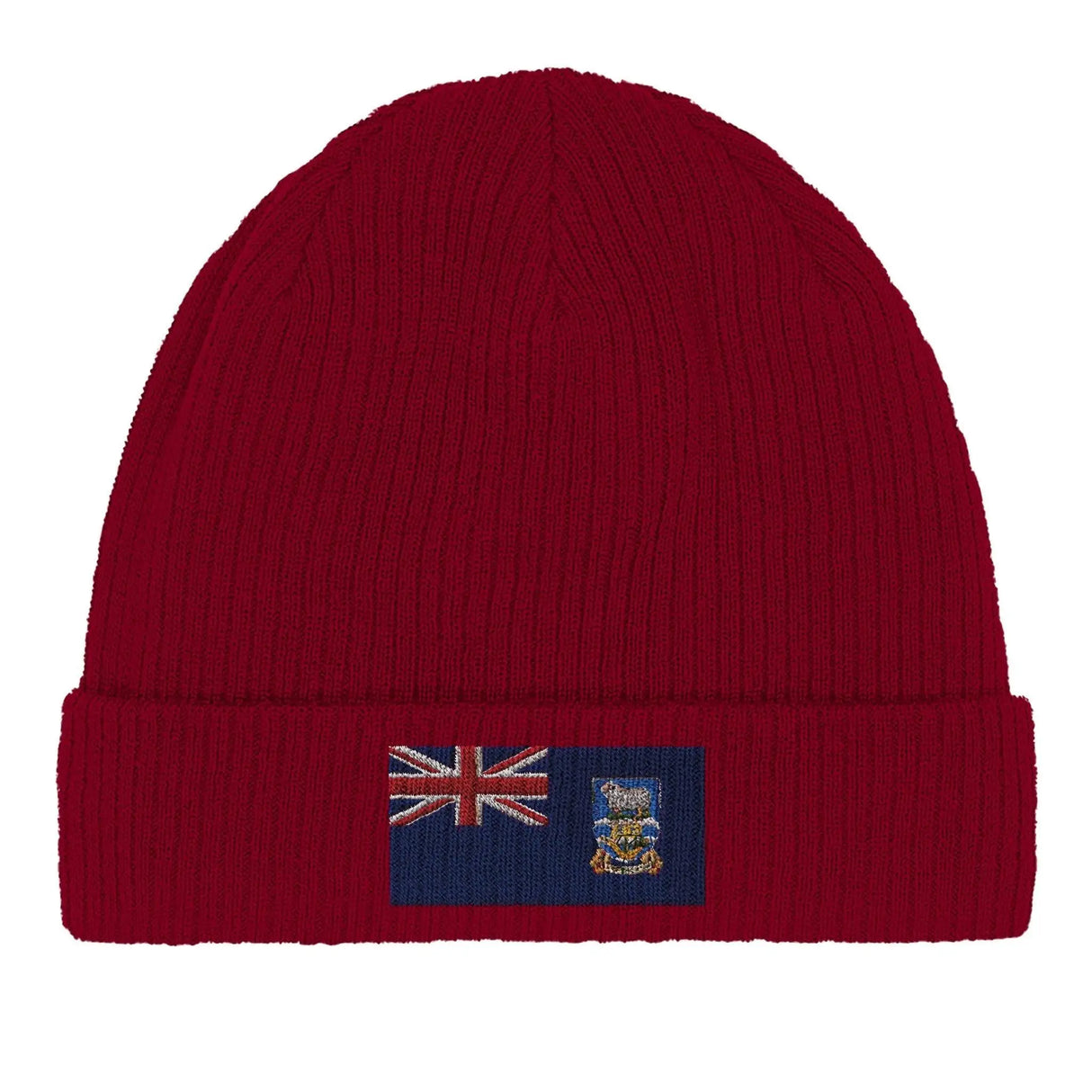 Bonnet coton îles malouines broderie confort quotidien