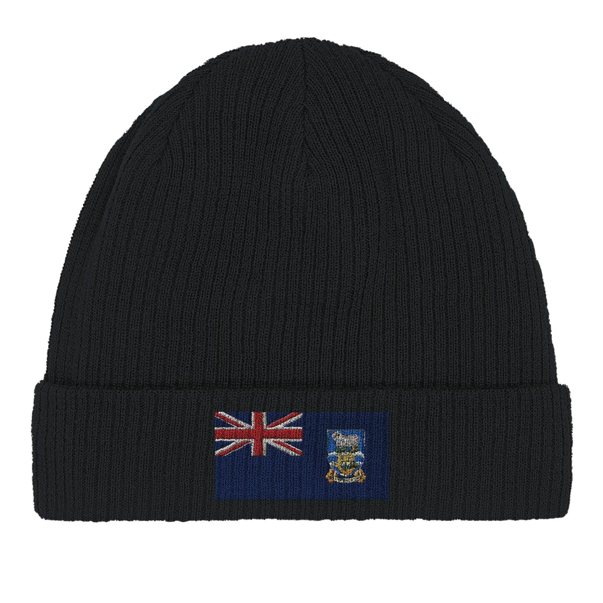 Bonnet coton îles malouines broderie confort quotidien