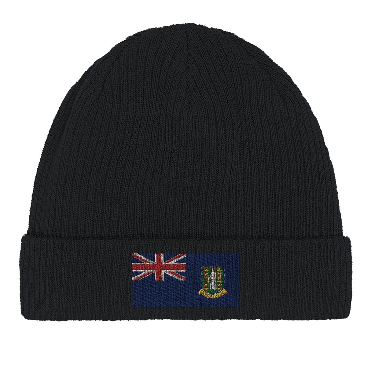Bonnet coton îles vierges britanniques broderie couleur