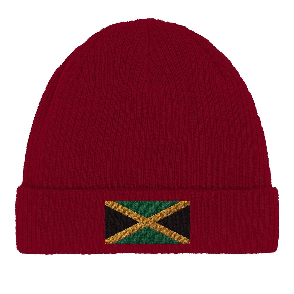 Bonnet coton jamaïque brodé couleurs respirabilité optimale
