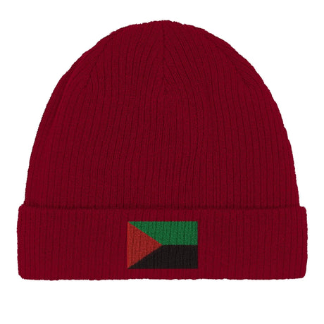 Bonnet coton martinique broderie usage quotidien respirant