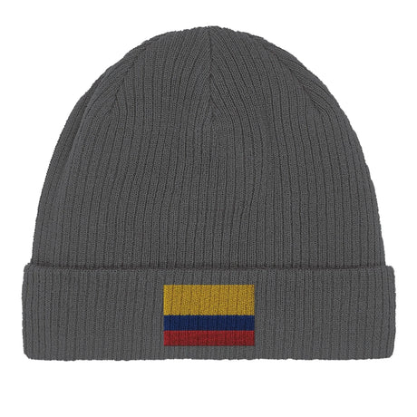 Bonnet coton naturel colombie broderie usage quotidien