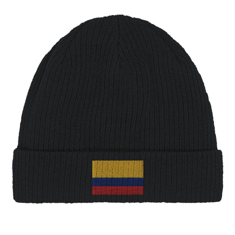 Bonnet coton naturel colombie broderie usage quotidien