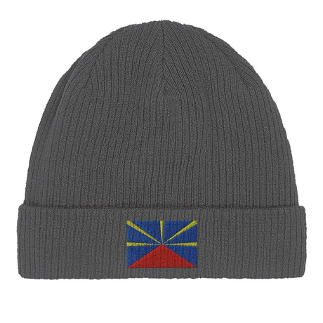 Bonnet coton naturel la réunion broderie usage quotidien