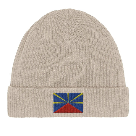 Bonnet coton naturel la réunion broderie usage quotidien