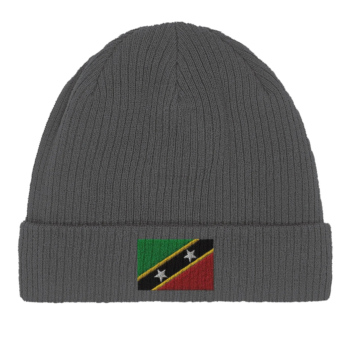 Bonnet coton naturel saint-christophe broderie usage quotidien