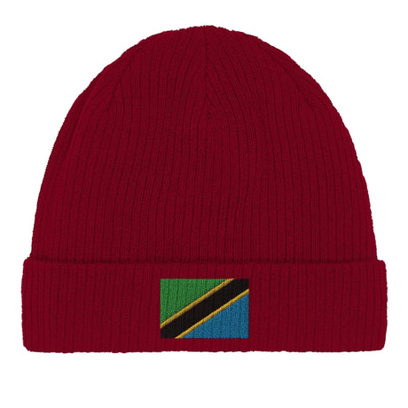 Bonnet coton naturel tanzanie broderie usage quotidien