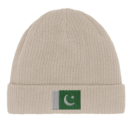 Bonnet coton pakistan broderie motif drapeau respirabilité
