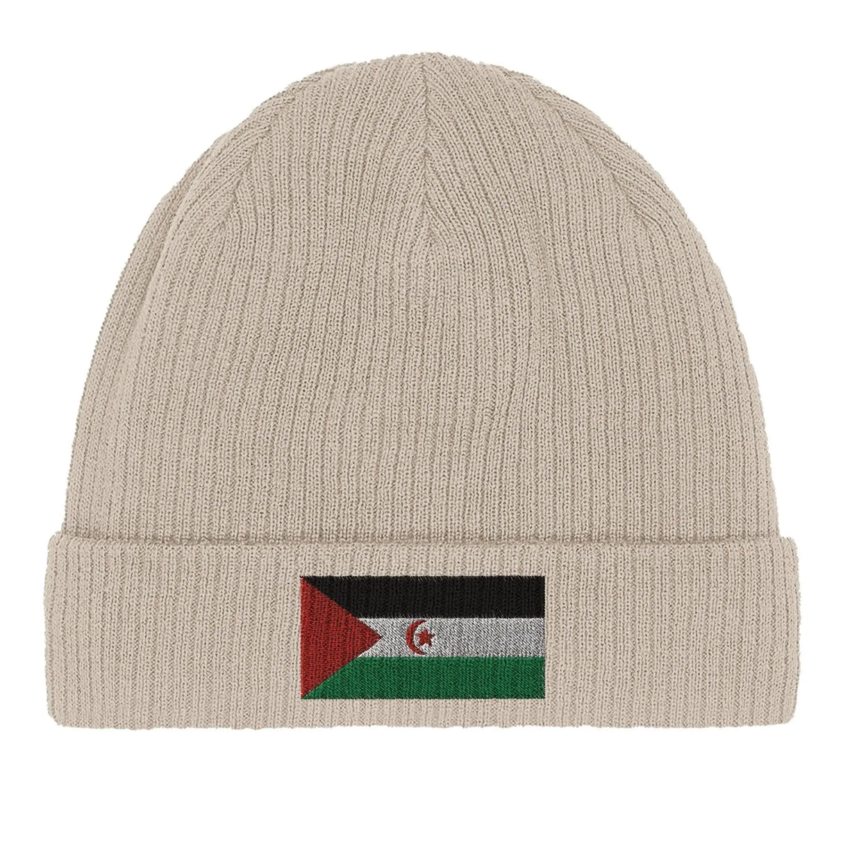 Bonnet coton république arabe sahraouie démocratique broderie