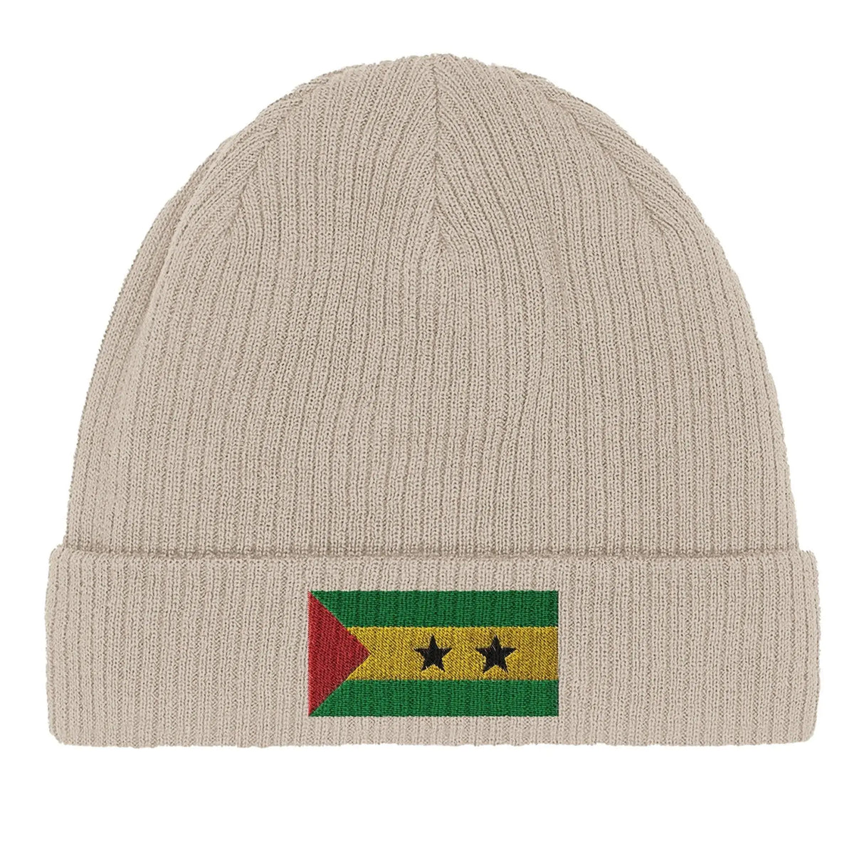 Bonnet coton sao tomé-et-principe broderie respirante