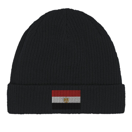 Bonnet égypte coton naturel broderie usage quotidien