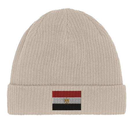 Bonnet égypte coton naturel broderie usage quotidien