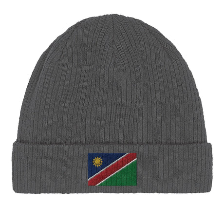 Bonnet namibie coton naturel broderie usage quotidien