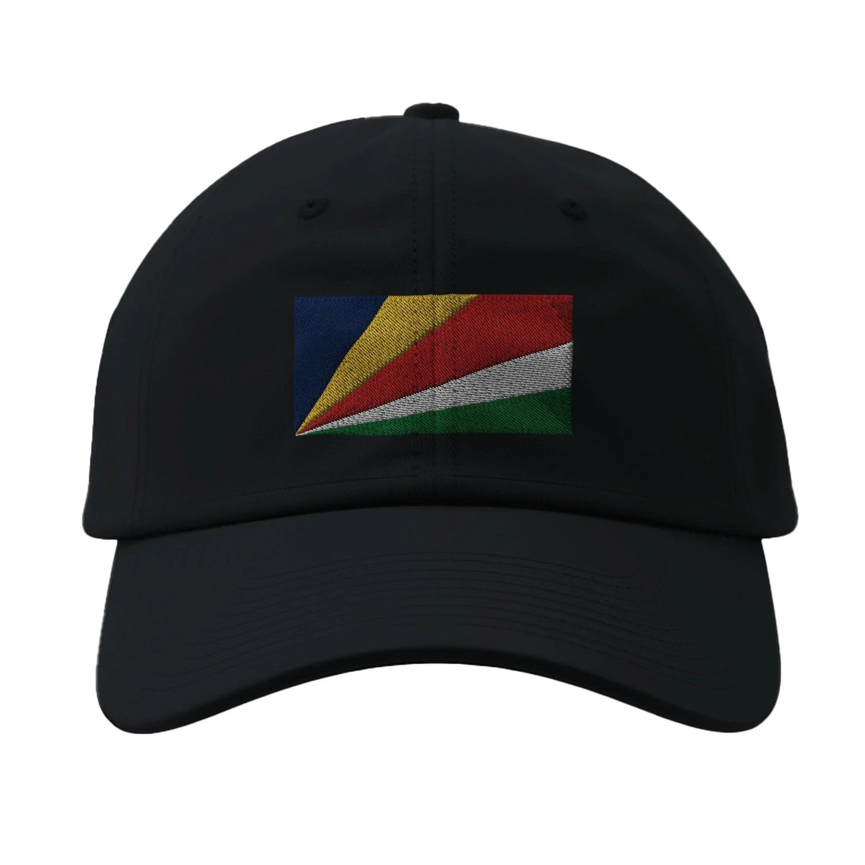 Casquette coton seychelles brodée aux couleurs seychelloises