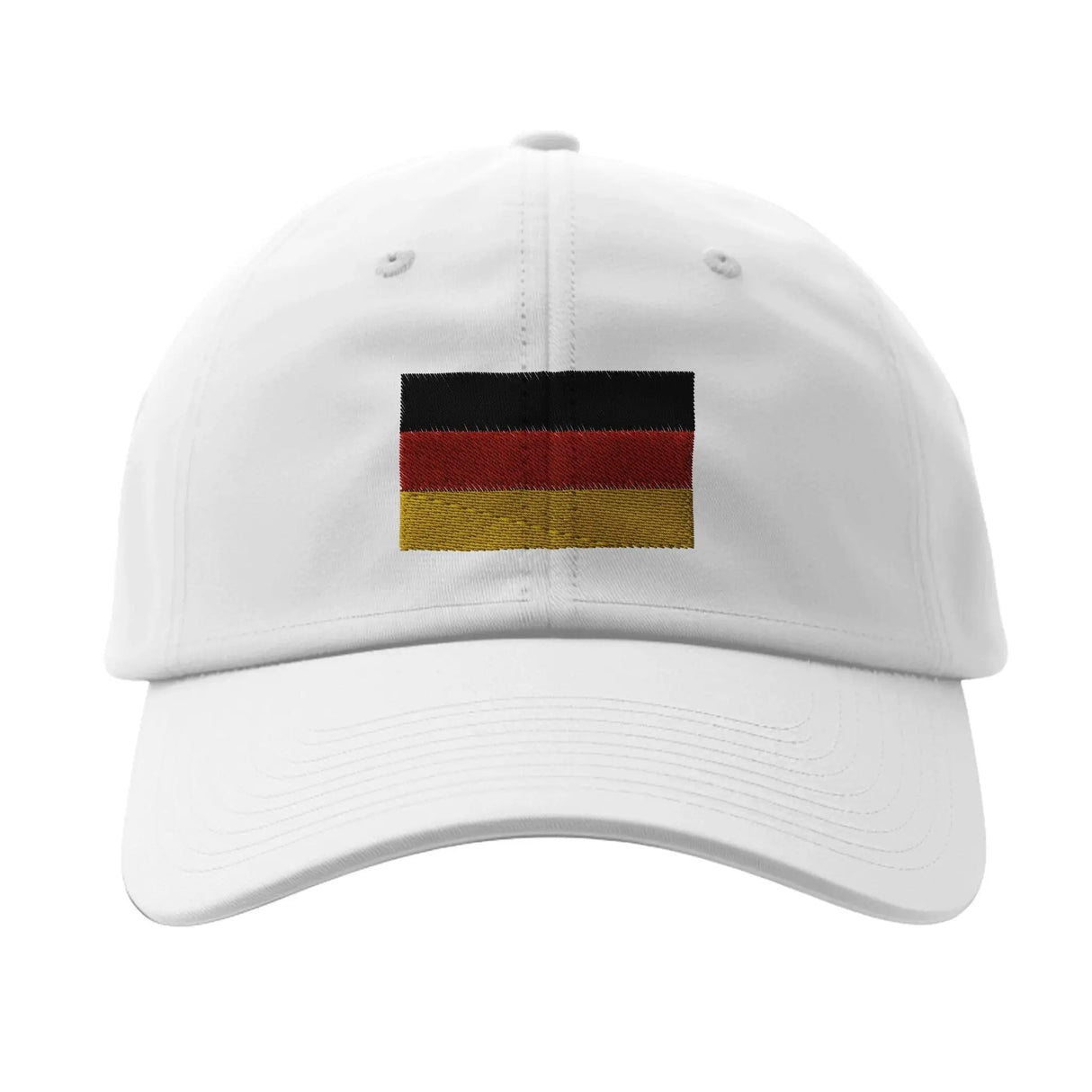 Casquette drapeau allemagne coton brodée confortable
