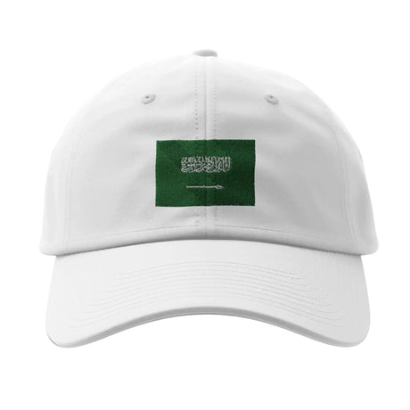 Casquette drapeau arabie saoudite coton broderie élégante