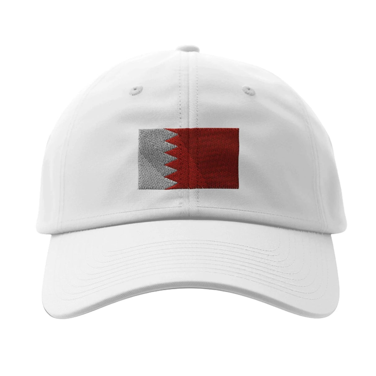 Casquette drapeau bahreïn coton broderie usage extérieur