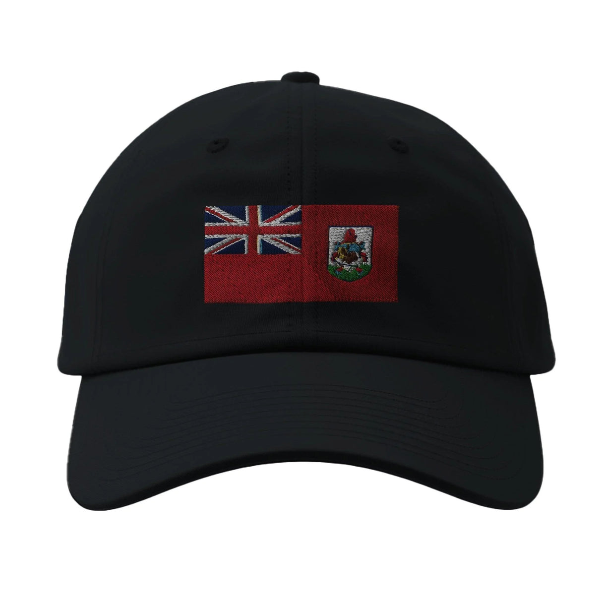 Casquette drapeau bermudes coton brodée confortable