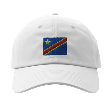 Casquette drapeau congo coton brodée république démocratique