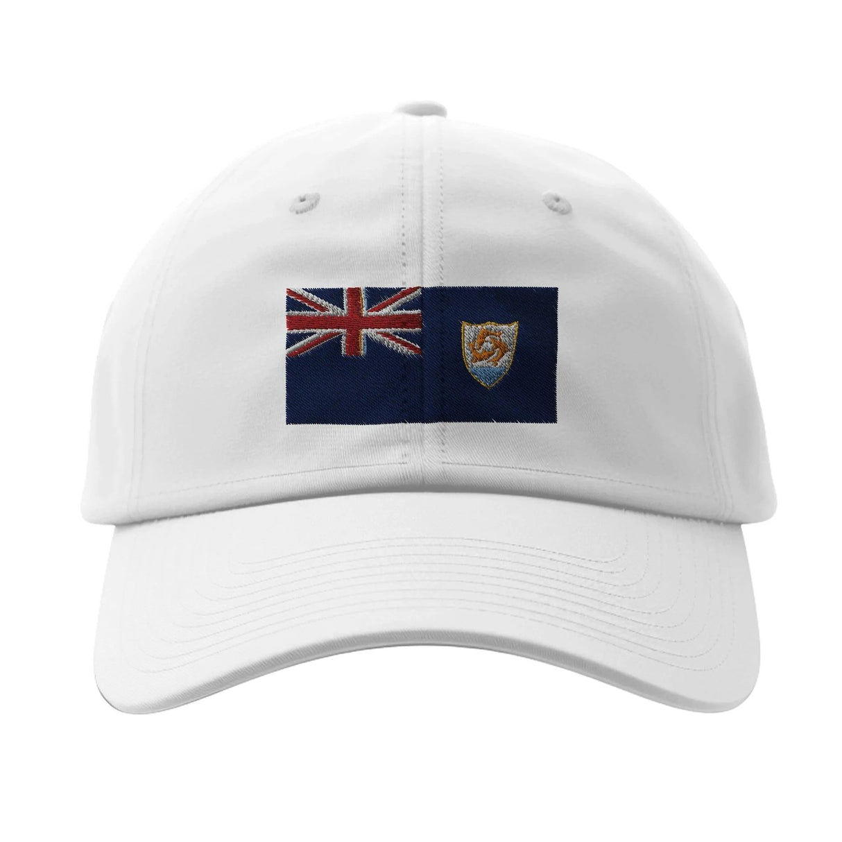 Casquette drapeau d’anguilla coton brodée élégante