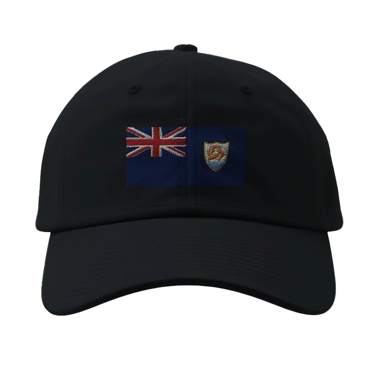 Casquette drapeau d’anguilla coton brodée élégante