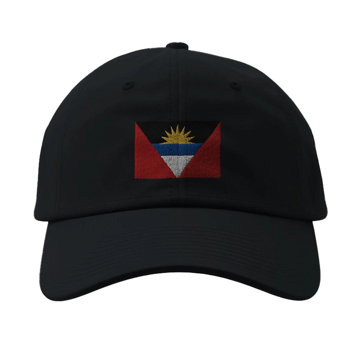 Casquette drapeau d’antigua-et-barbuda coton broderie
