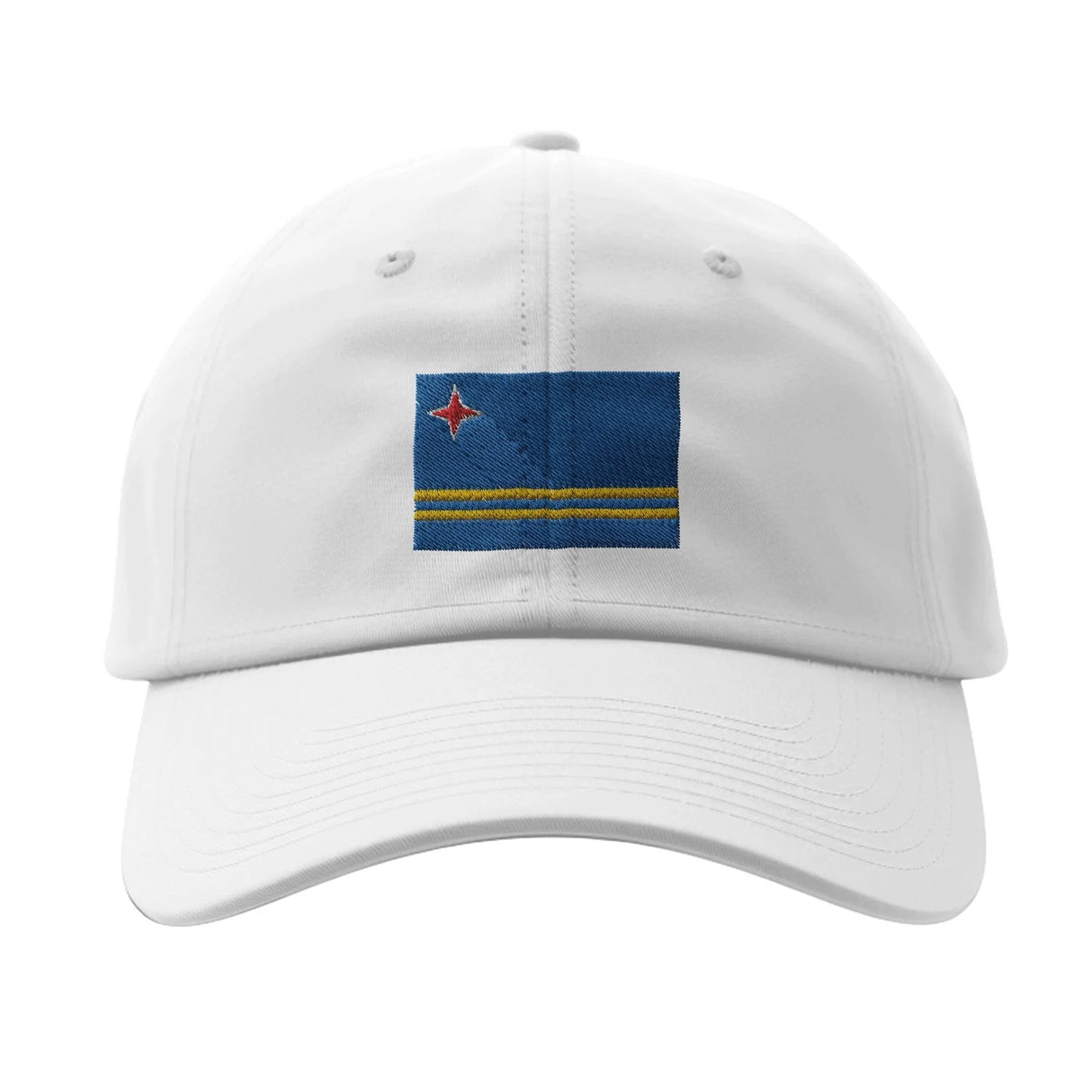 Casquette drapeau d’aruba coton brodée usage quotidien