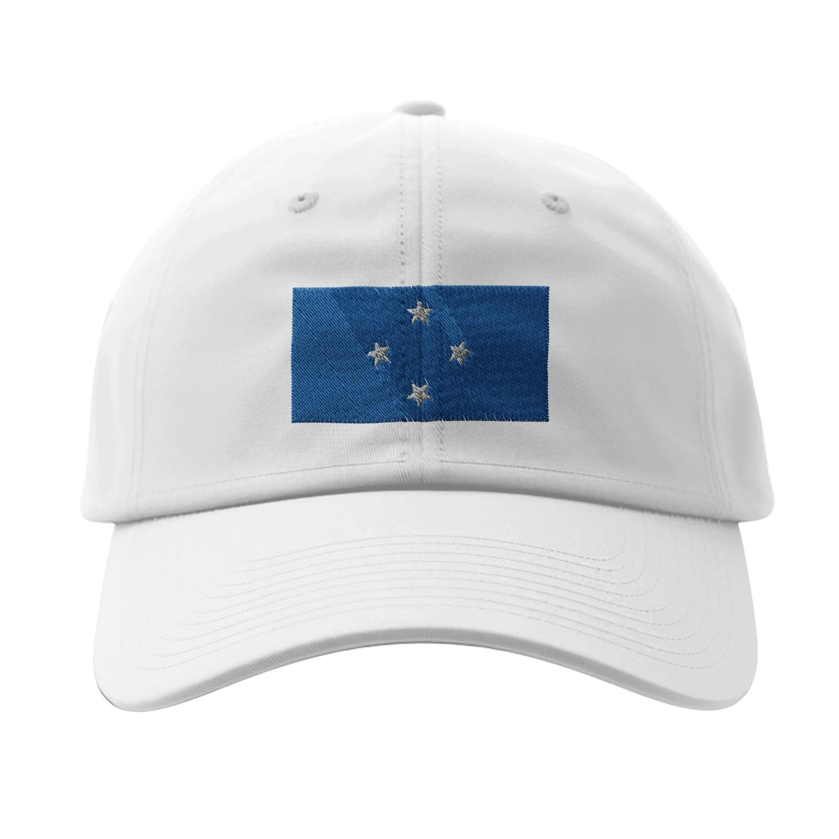 Casquette drapeau états fédérés coton brodée micronésie